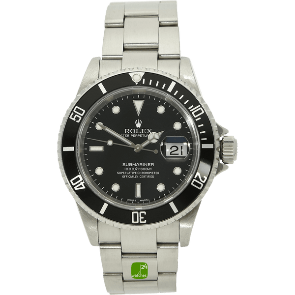 Rolex Submariner Datum Stahl stehend