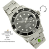 Rolex Submariner Datum Stahl halb liegend