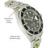 Rolex Submariner Datum Stahl Gehaeuse rechts
