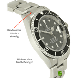 Rolex Submariner Datum Stahl Gehaeuse rechts