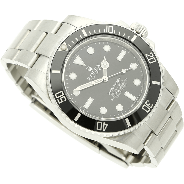 rolex submariner 114060 halb liegend 