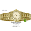 ebel damen uhr 1911 in vollgold mit brillanten liegend