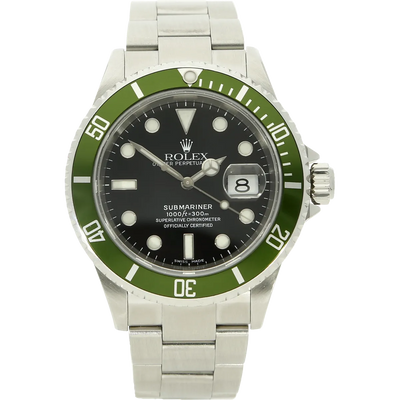 Rolex Submariner 16610 LV Kermit stehdn 