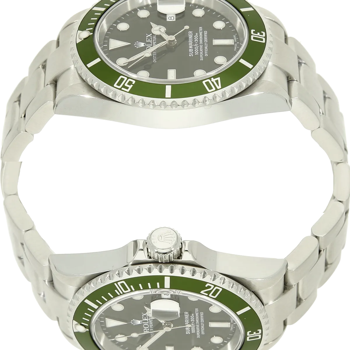 Rolex Submariner 16610 LV Kermit Gehaeuse 3 9 