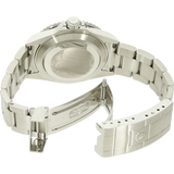 Rolex Submariner 16610 LV Kermit Schliesse offen 
