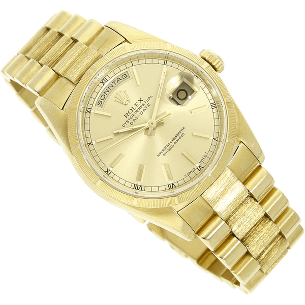 Rolex Day Date Borke 18248 halb liegend 