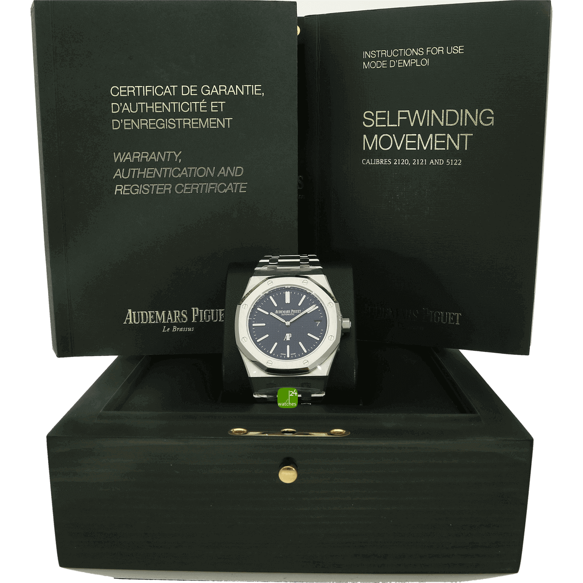 Audemars Piguet Royal Oak blue 15202 mit Papieren 