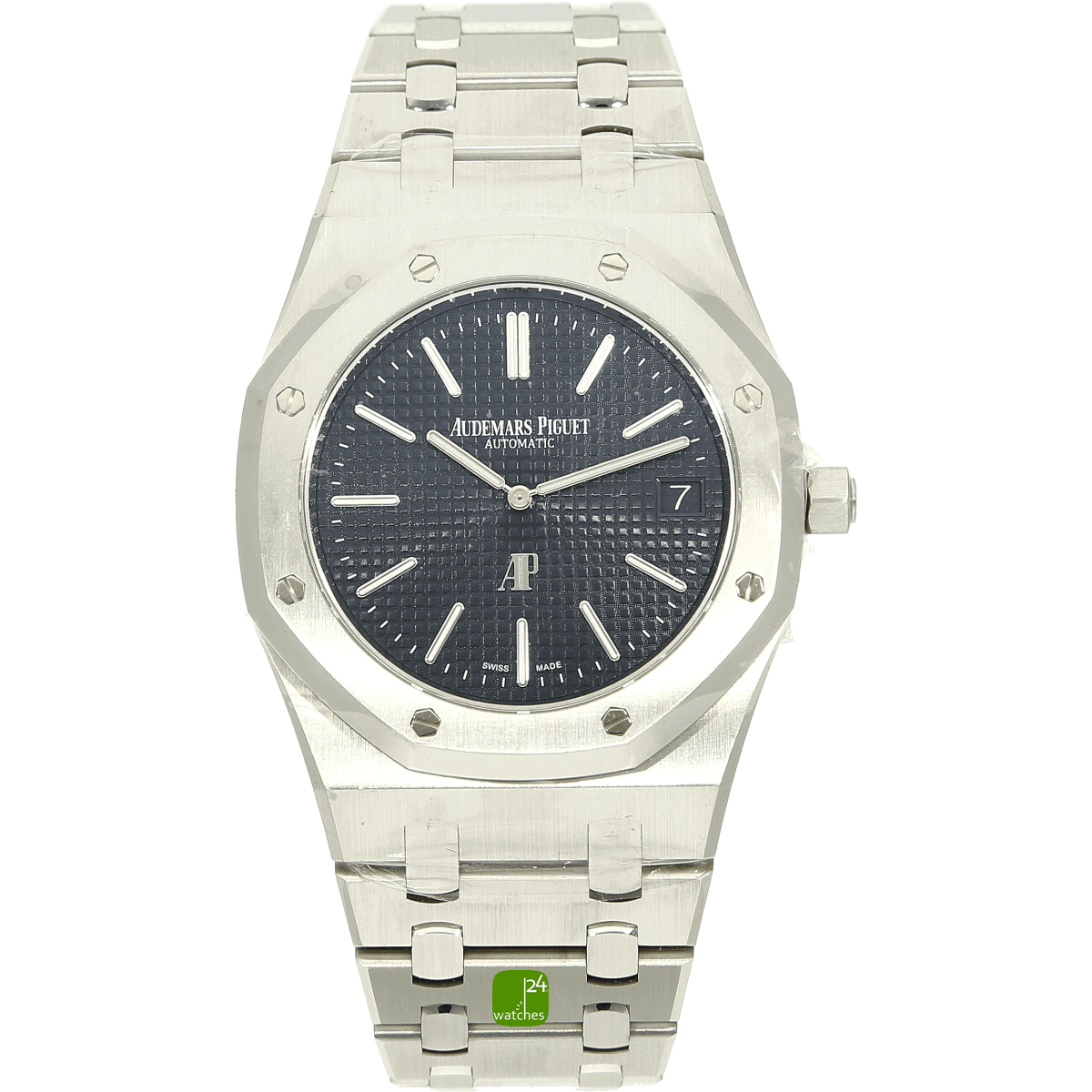 Audemars Piguet Royal Oak blue 15202 stehend