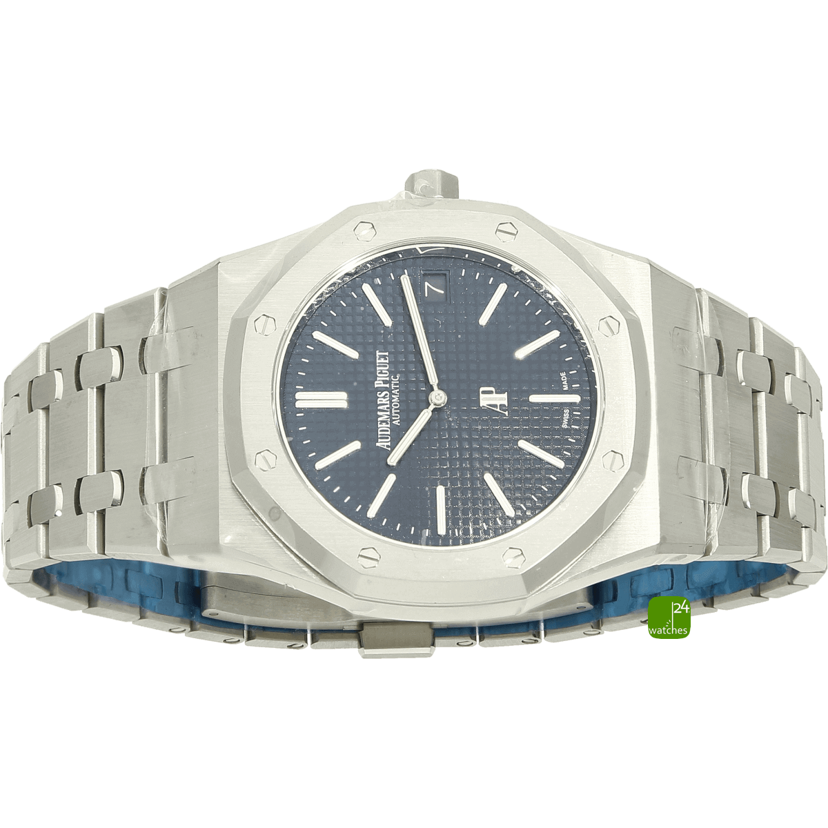 Audemars Piguet Royal Oak blue 15202 liegend
