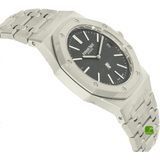 Audemars Piguet Royal Oak blue 15202 Gehaeuse links
