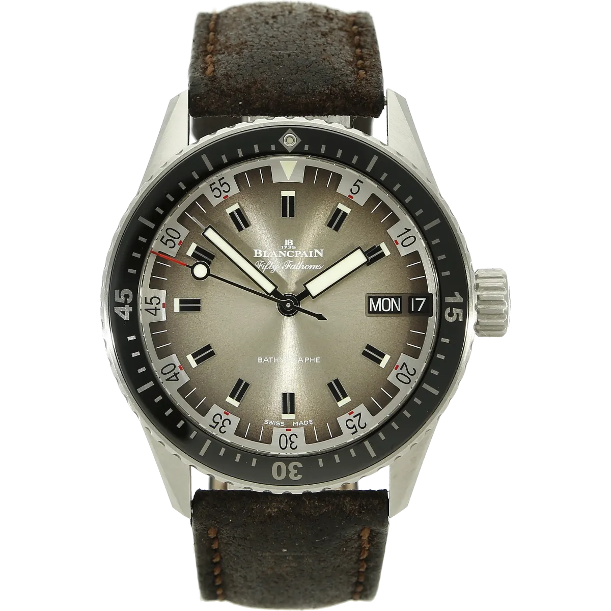 Blancpain Fifty Fathoms Bathyscape Day Date stehend 
