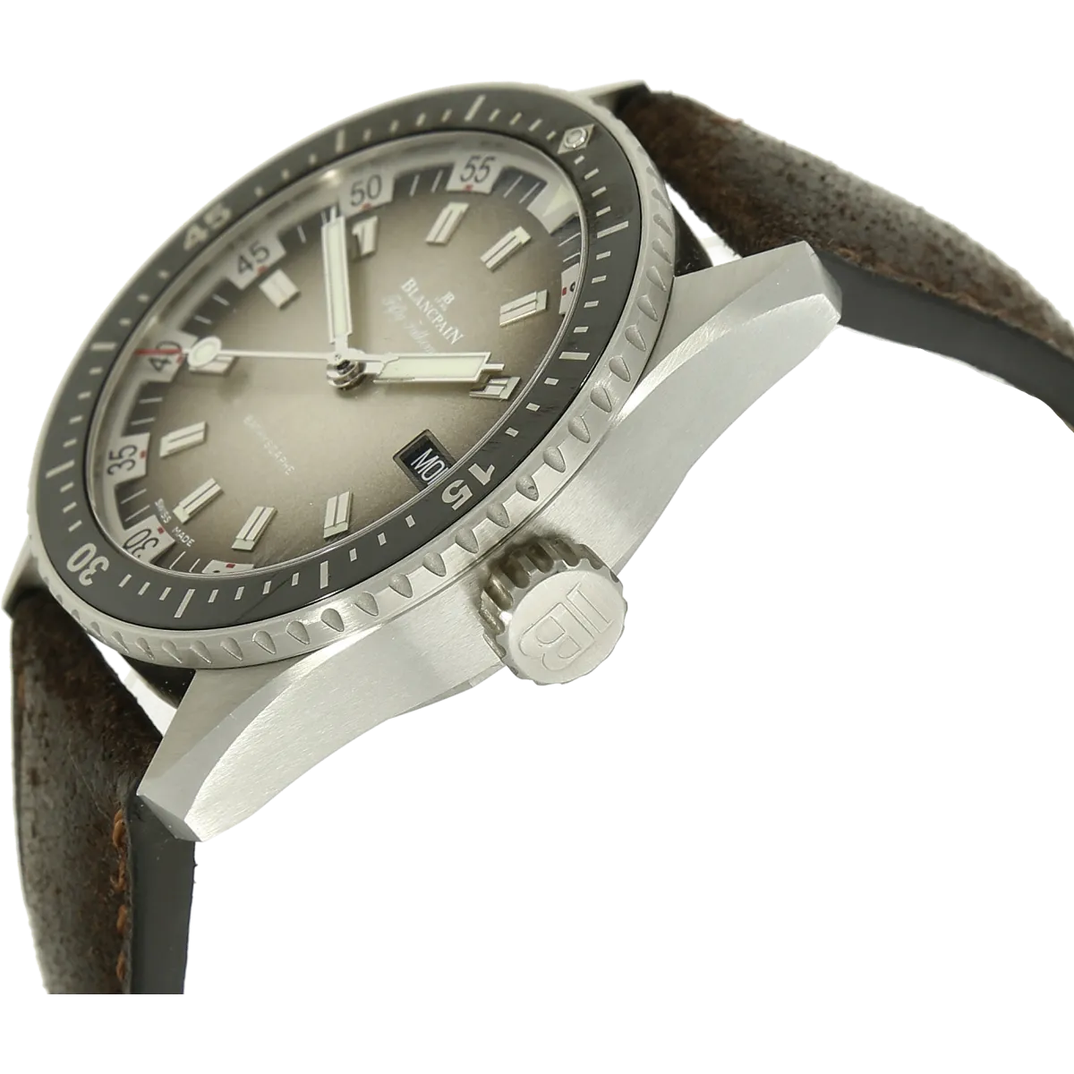 Blancpain Fifty Fathoms Bathyscape Day Date Gehaeuse rechts 