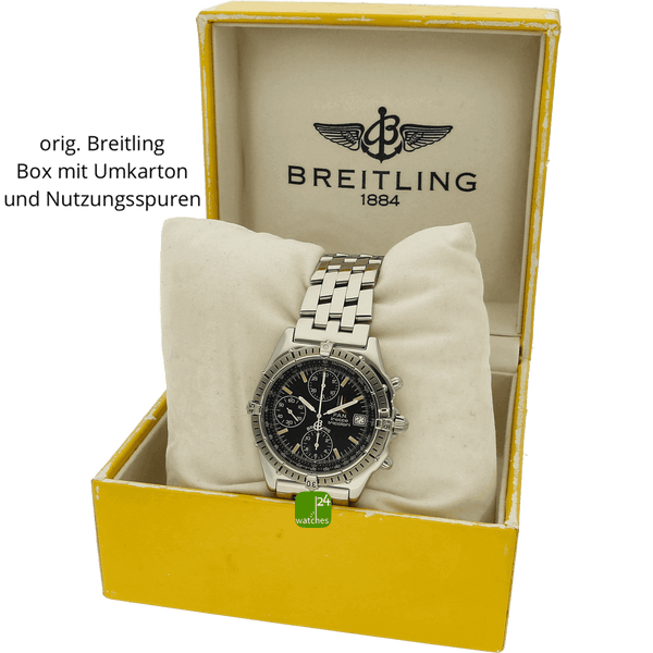 Chronomat Frecce Tricolori in der Box