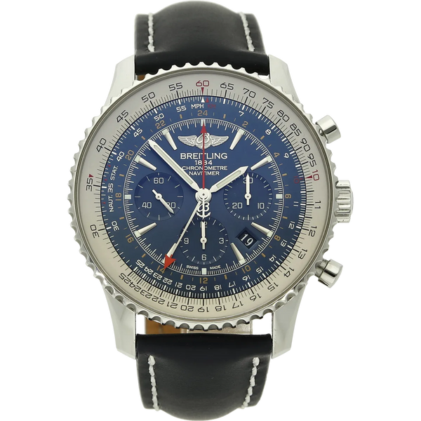 Breitling Navitimer GMT Blue Aurora lim. mit einer ganz eigenen Präsenz