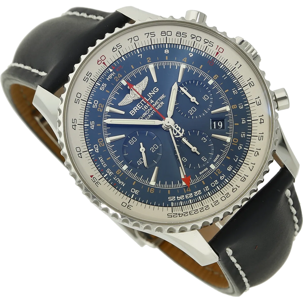 Breitling Navitimer GMT Blue Aurora lim. mit einer ganz eigenen Präsenz