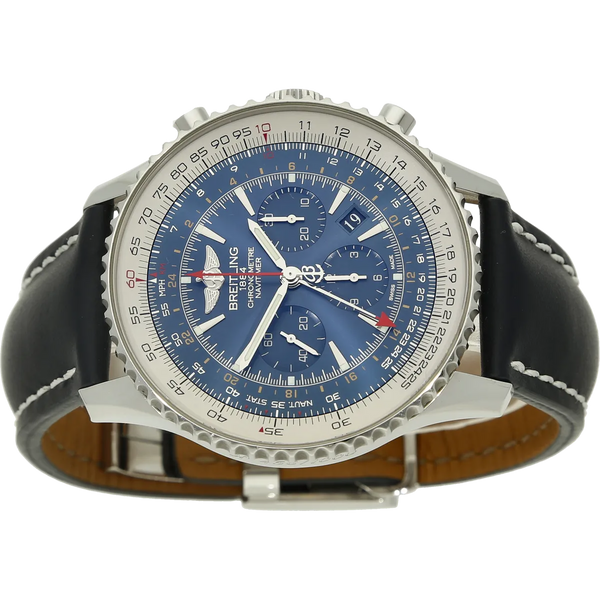 Breitling Navitimer GMT Blue Aurora lim. mit einer ganz eigenen Präsenz