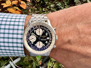 Breitling Old Navitimer A13022 am Arm