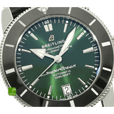 Breitling Superocean Heritage grün 42 Zifferblatt
