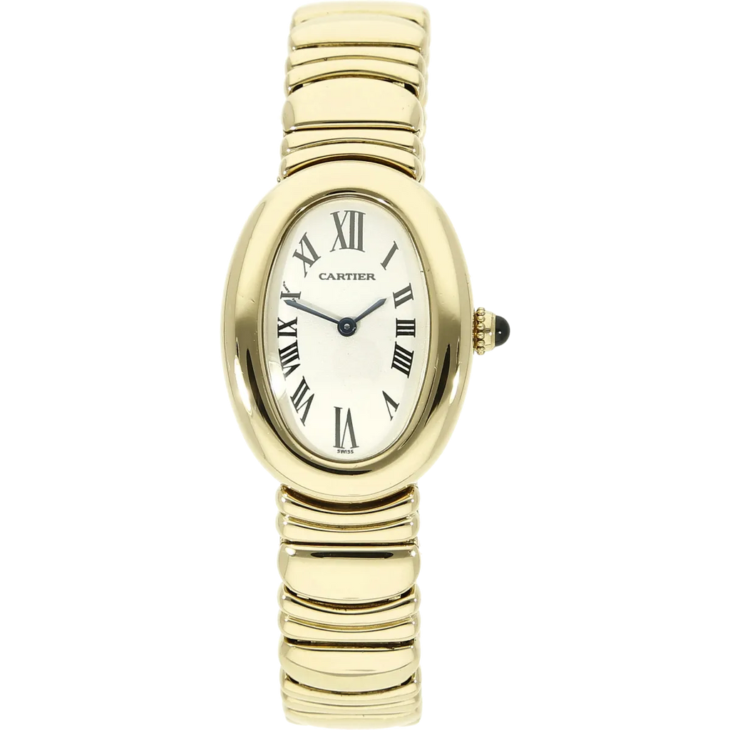 CARTIER Baignoire Papiere neuer Service - die Uhr die Macht ausstrahlt