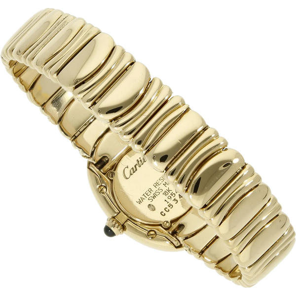 CARTIER Baignoire Papiere neuer Service - die Uhr die Macht ausstrahlt