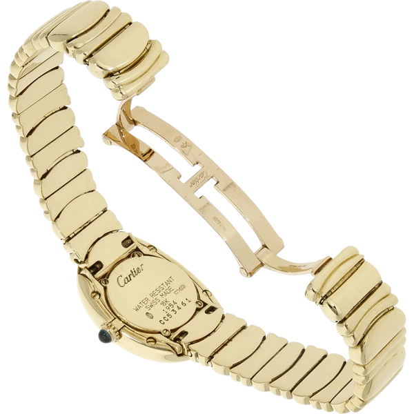 CARTIER Baignoire Papiere neuer Service - die Uhr die Macht ausstrahlt