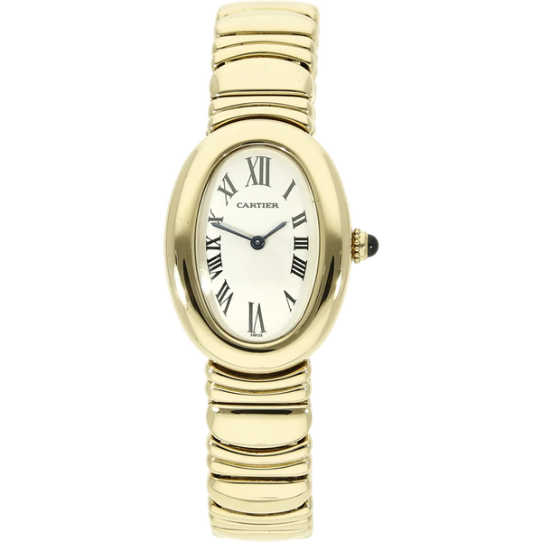 CARTIER Baignoire Papiere neuer Service - die Uhr die Macht ausstrahlt