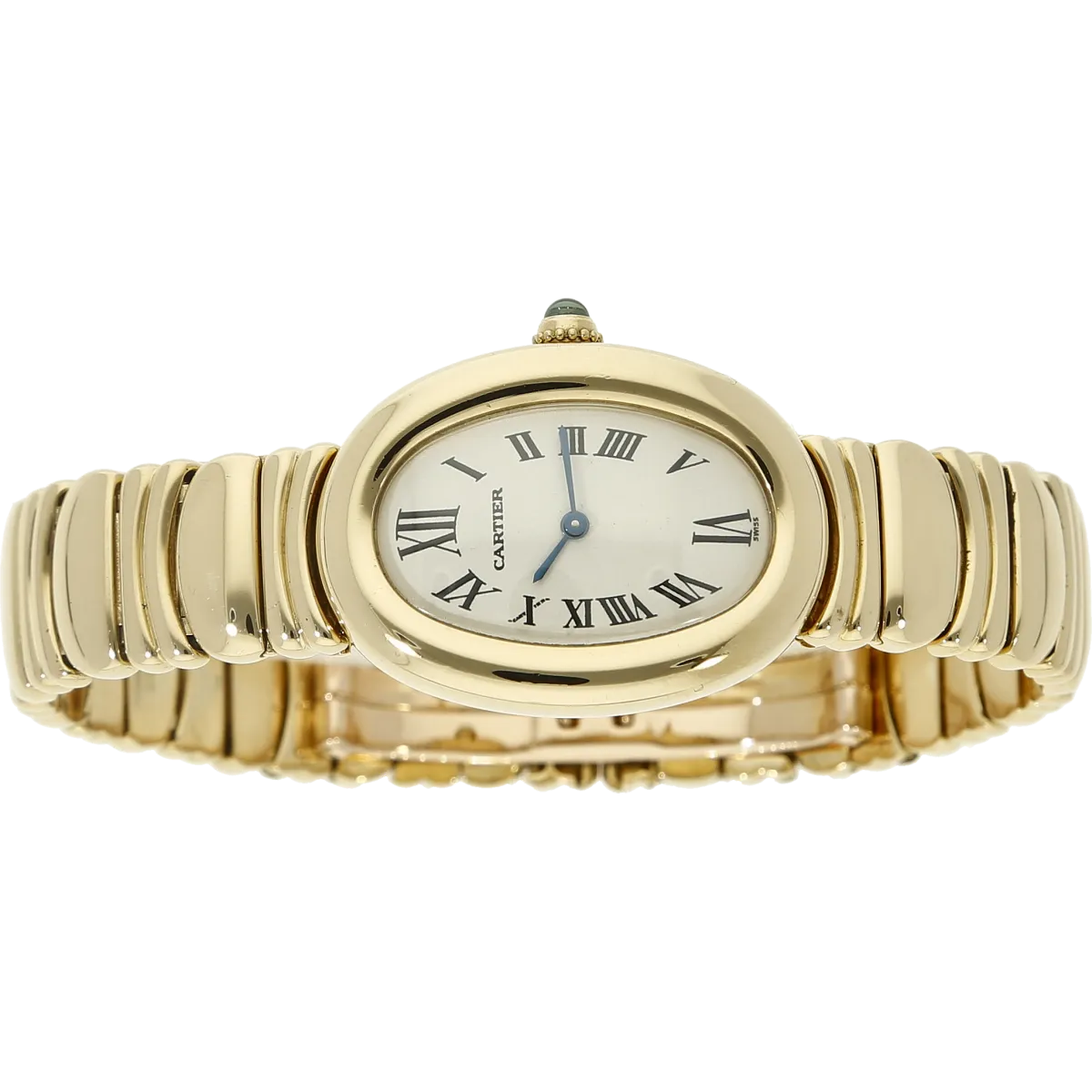 CARTIER Baignoire Papiere neuer Service - die Uhr die Macht ausstrahlt