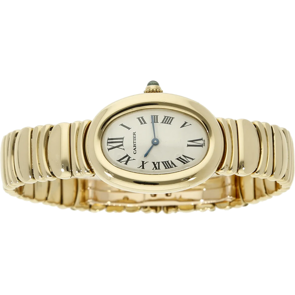 CARTIER Baignoire Papiere neuer Service - die Uhr die Macht ausstrahlt