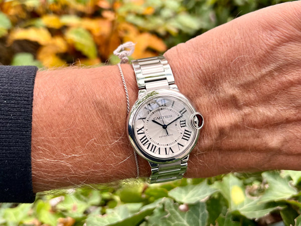 Cartier Ballon Bleu 3284 am Arm 