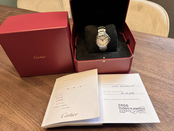 Cartier Ballon Bleu 3284 mit Papieren 