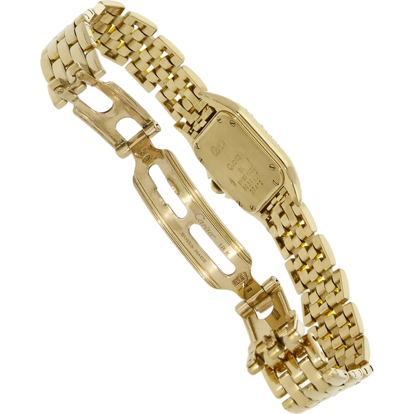 Cartier Lady Panthere 1070 Gold Dia Schliesse offen 