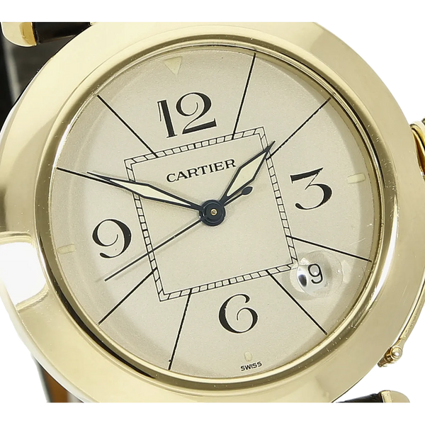 Cartier Pasha 820901 Gold Zifferblatt 