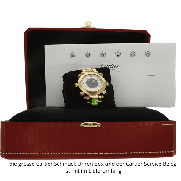 Cartier Pasha Golf 30010 mit Service Rechnung 
