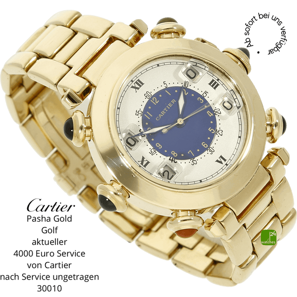Cartier Pasha Golf 30010 halb liegend 