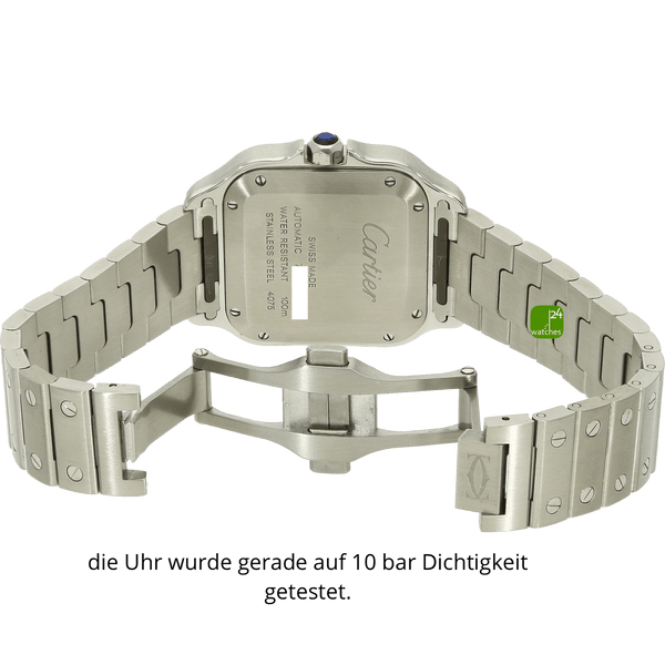 Cartier Santos medium Schliesse offen