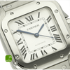 Cartier Santos medium Zifferblatt