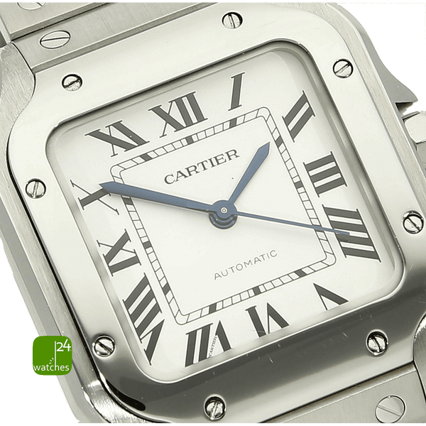 Cartier Santos medium Zifferblatt