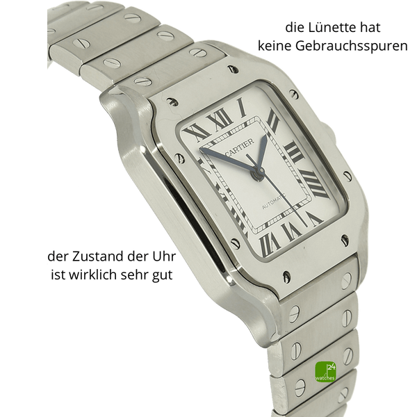 Cartier Santos medium Gehaeuse links