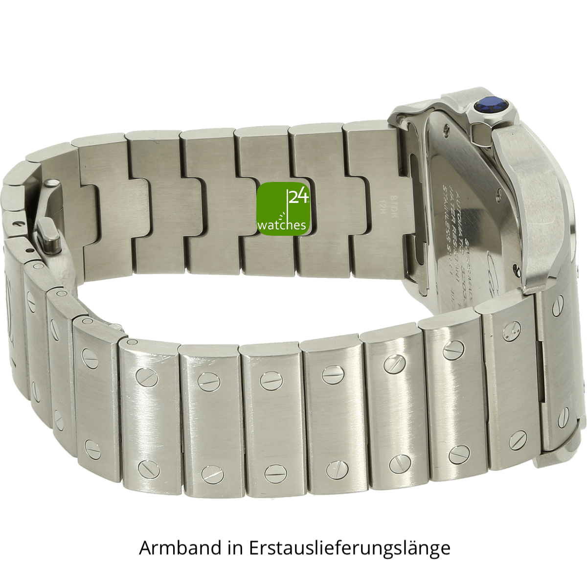 Cartier Santos XL gruen 4072 Armband rechts