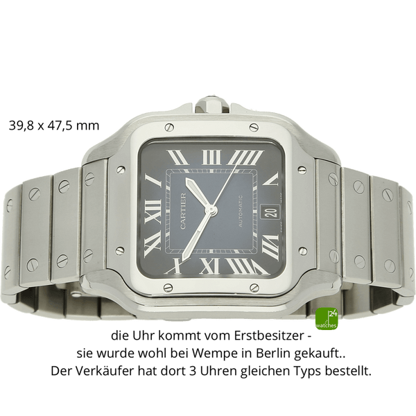 Cartier Santos WSSA0030 liegend