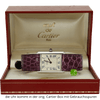 Cartier Tank gebraucht must silber 23x30 mm n der Box