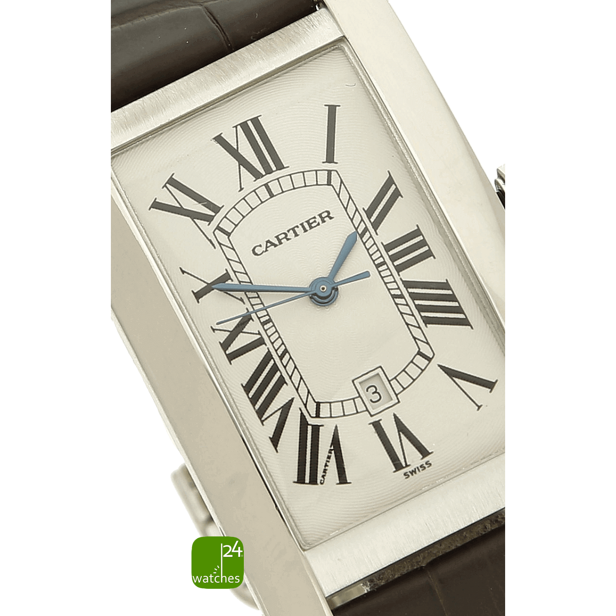 Cartier Tank Americaine 1741 Zifferblatt
