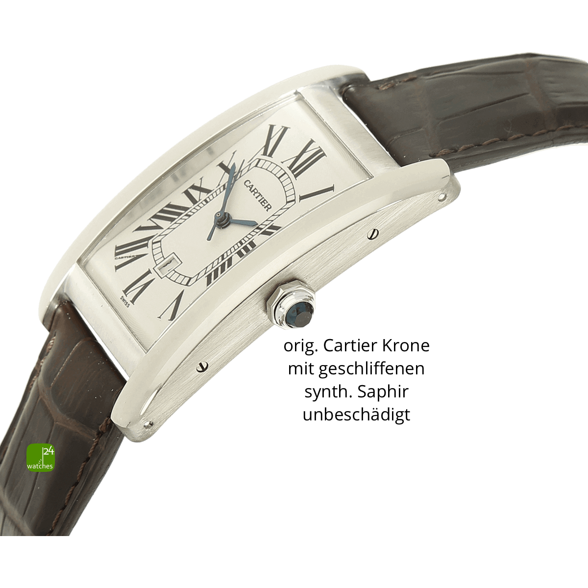 Cartier Tank Americaine 1741 Gehaeuse rechts