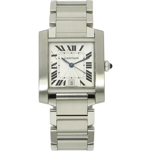 Cartier Tank Francaise 2302 stehend

