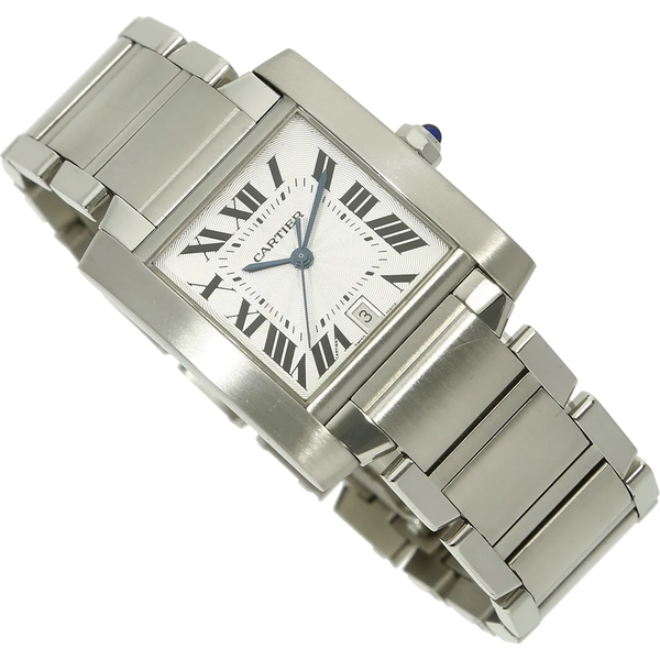 Cartier Tank Francaise 2302 halb liegend 