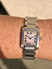 Cartier Tank Francaise MOP 2384 am Arm 