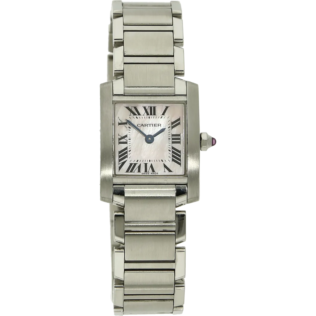 Cartier Tank Francaise MOP 2384 stehend