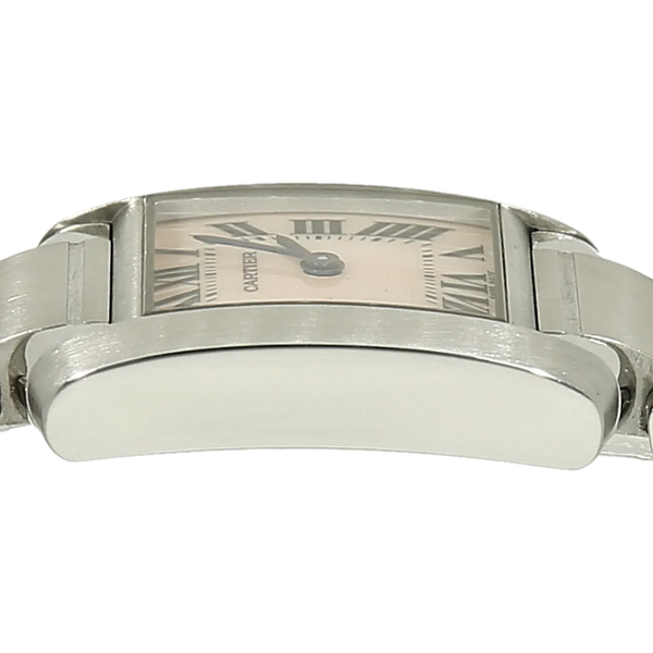Cartier Tank Francaise MOP 2384 Gehaeuse links 