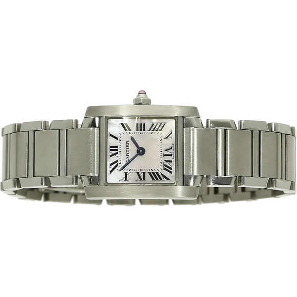 Cartier Tank Francaise MOP 2384 liegend 