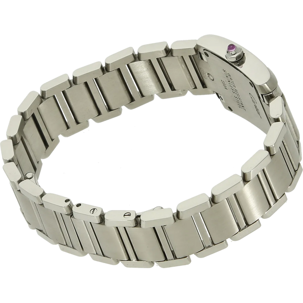 Cartier Tank Francaise MOP 2384 Armband rechts 